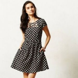 **SOLD**Anthropologie Maeve Nikola Dot Dress 8